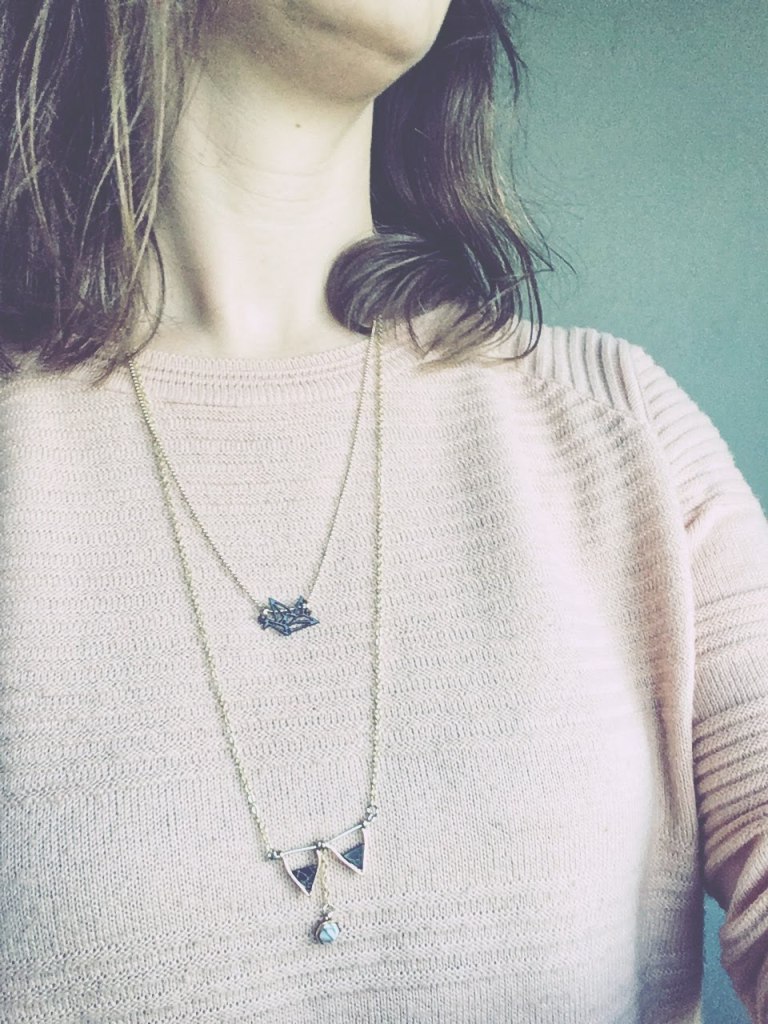 Hangertje juweel Scandinavisch minimalistisch design easy diy gemakkelijk zelf maken geometrische vormen