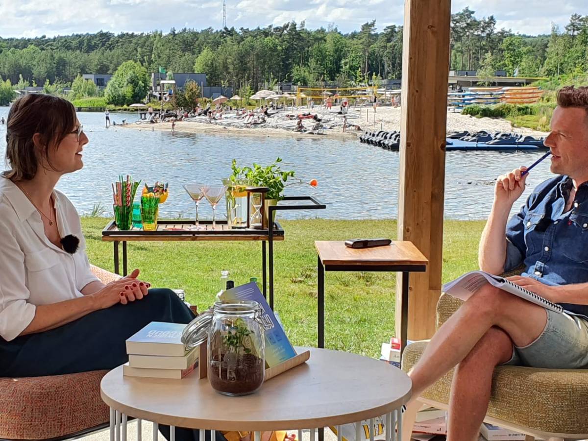 Het Stille Meisje te gast bij de boekathon (VRT)